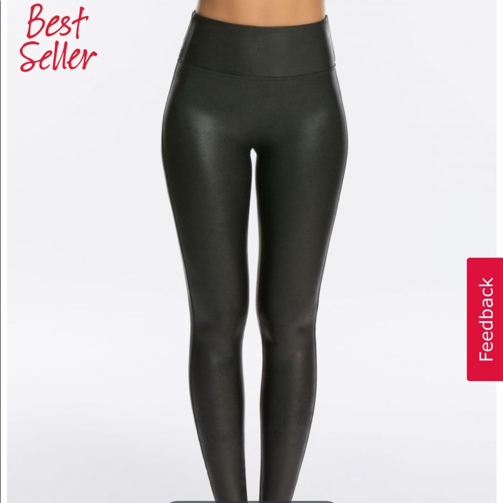 Spanx Faux Leather Leggings
